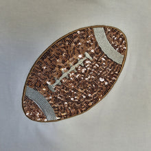 Load image into Gallery viewer, SEQUIN FOOTBALL TEE SHIRT
