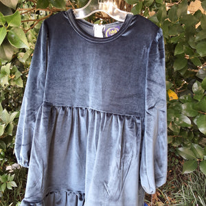 KINSLEY L/S DRESS TEAL