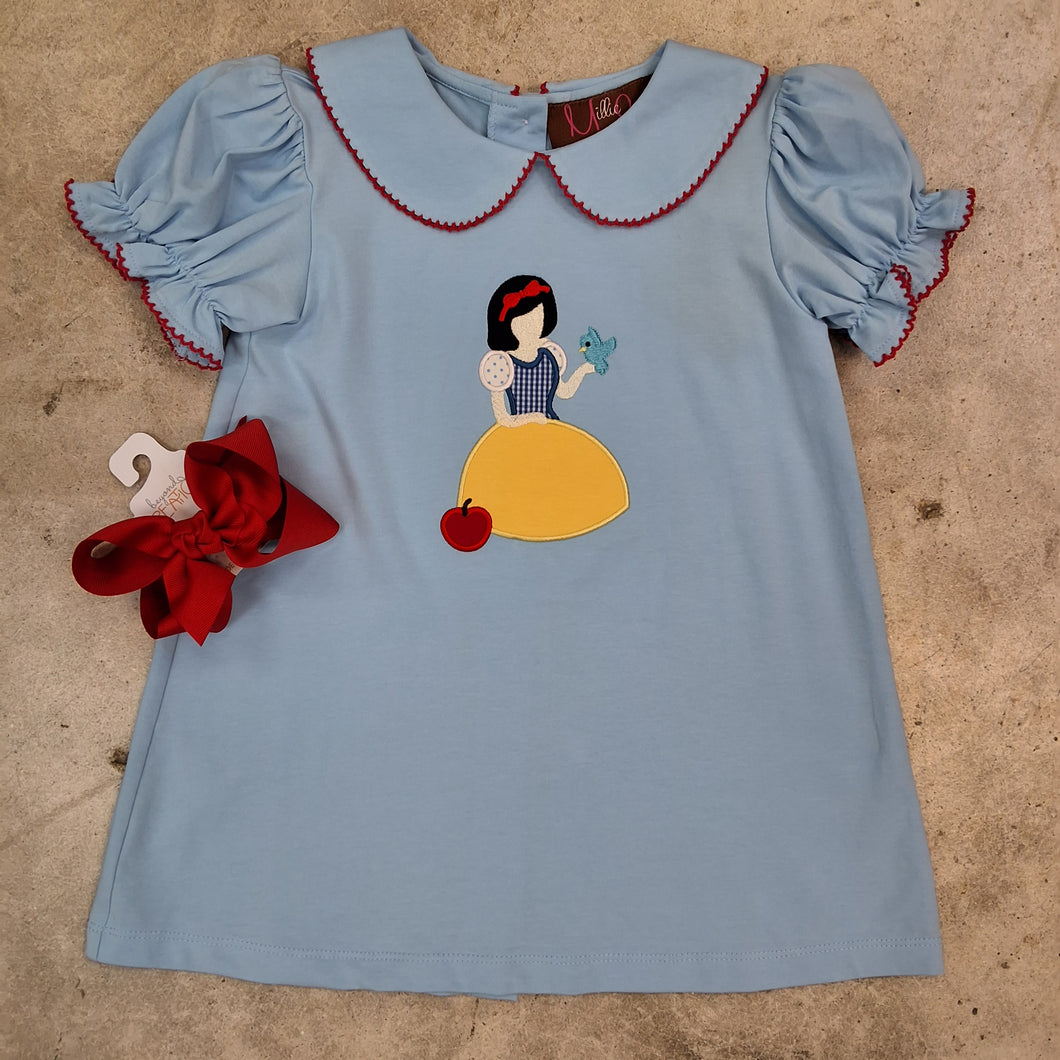 FAIRYTALE APPLIQUE DRESS