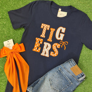 TIGERS AND BOW T-SHIRT