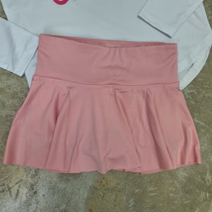 COURT SKORT DARK PINK