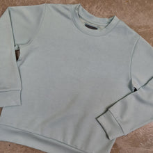 Load image into Gallery viewer, PERFORMANCE SWEATSHIRT MINT BABY BLUE
