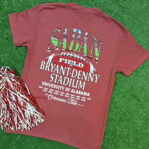 SABAN FIELD CRIMSON TEE