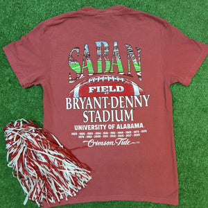 SABAN FIELD CRIMSON TEE