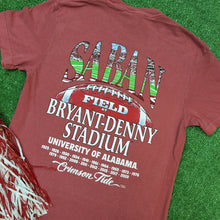 Load image into Gallery viewer, SABAN FIELD CRIMSON TEE
