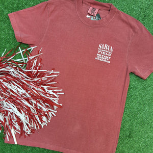 SABAN FIELD CRIMSON TEE