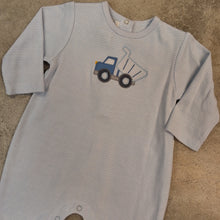 Load image into Gallery viewer, DUMP TRUCK APPLIQUE ROMPER
