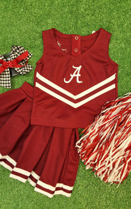 ALABAMA CHEERLEADER SET