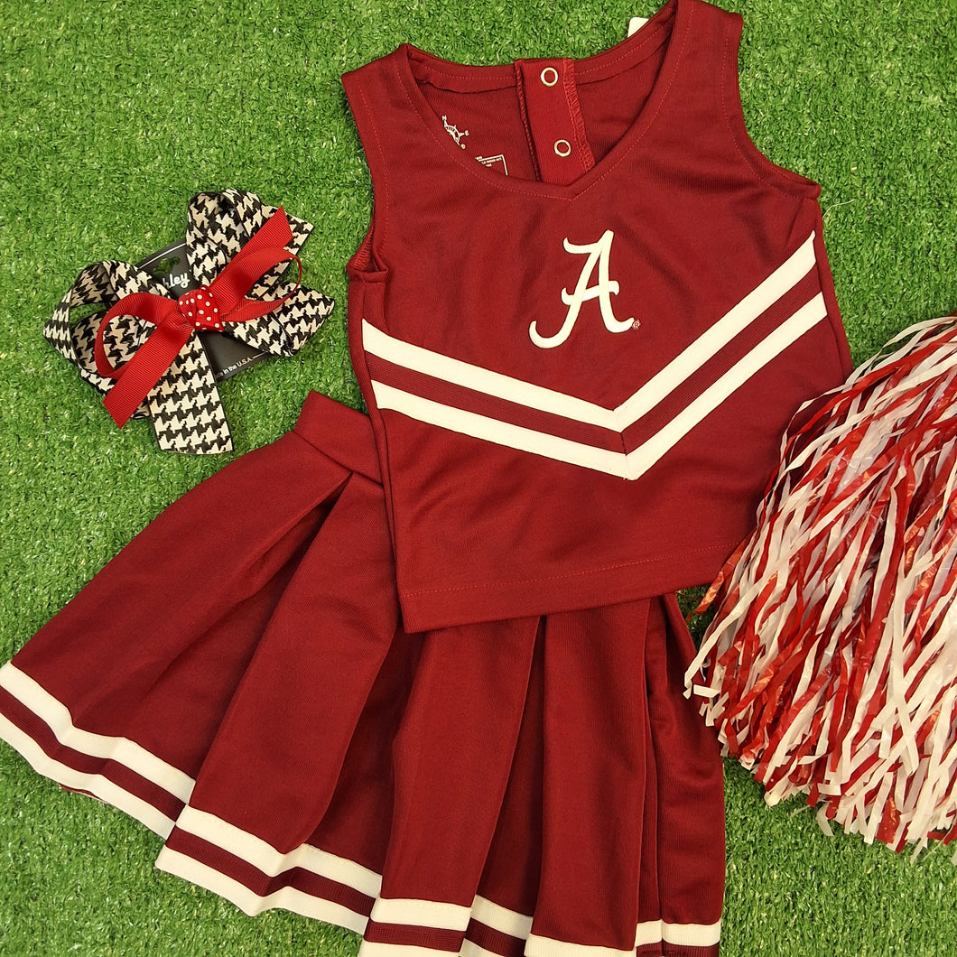 ALABAMA CHEERLEADER SET