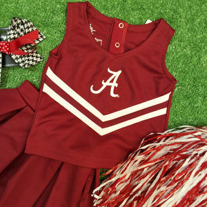 ALABAMA CHEERLEADER SET