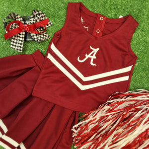 ALABAMA CHEERLEADER SET