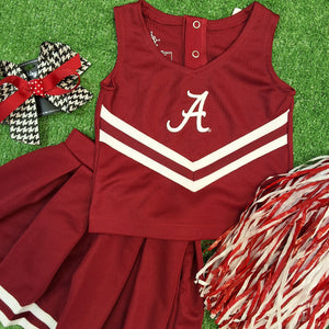 ALABAMA CHEERLEADER SET