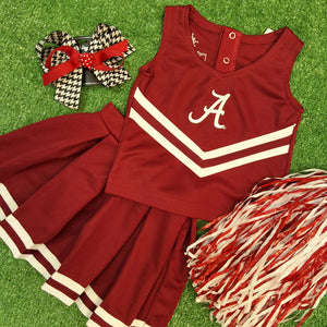 ALABAMA CHEERLEADER SET