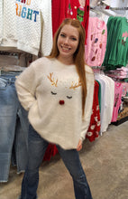 Load image into Gallery viewer, REINDEER SEQUIN SWEATER
