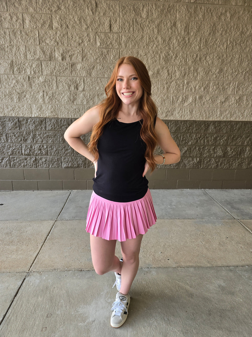 DOUBLE LAYER TANK - BLACK
