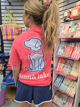 Load image into Gallery viewer, SEERSUCKER LAKE DOG TEE
