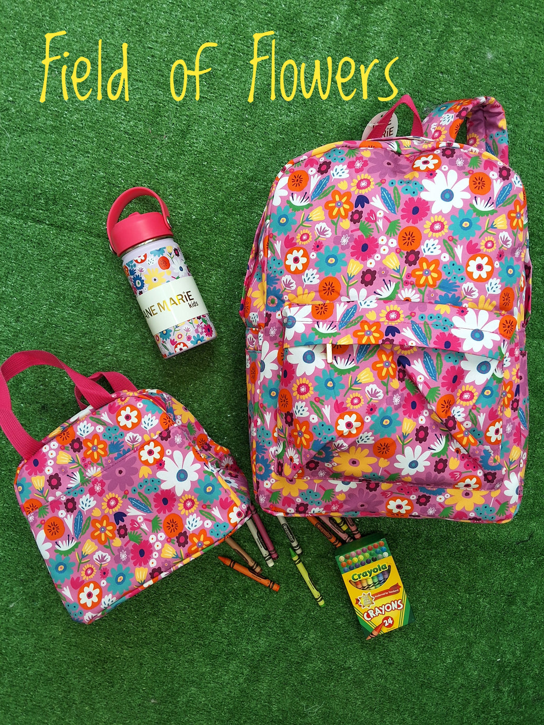 FIELDS OF FLOWERS BACKPACK