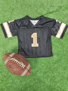 JERSEY - BLACK-VEGAS GOLD and WHITE