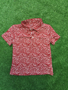CRIMSON ELEPHANT POLO - KIDS