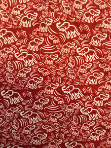 CRIMSON ELEPHANT POLO - ADULT