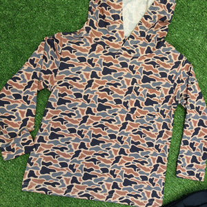 LIGHTWEIGHT RIVER CAMO HOODIE