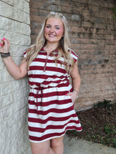 Load image into Gallery viewer, SPIRIT STRIPE - CRIMSON
