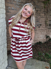 Load image into Gallery viewer, SPIRIT STRIPE - CRIMSON

