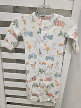 Load image into Gallery viewer, TRACTOR FARM PRINTED CONVERTIBLE GOWN
