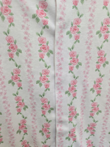 SOFT ROSES PRINTED CONVERTIBLE GOWN