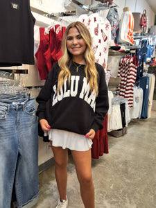 LULU MAC SWEATSHIRT - BLACK