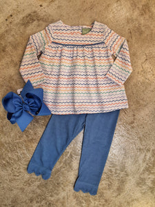 WAVES PANT SET