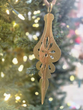 Load image into Gallery viewer, GOLD 3-D METAL ORNAMENT
