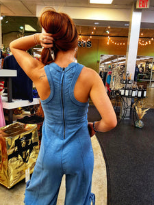 VIVIAN JUMPSUIT - BLUE