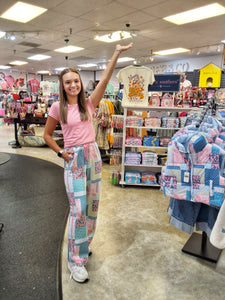 SLOAN PANT - QUILT PATTERN