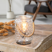 Load image into Gallery viewer, HOBNAIL &amp; ROPE VINTAGE BULB ILLUMINATION CANDLE WARMER
