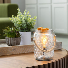 Load image into Gallery viewer, HOBNAIL &amp; ROPE VINTAGE BULB ILLUMINATION CANDLE WARMER
