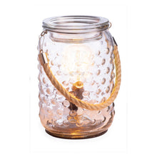 Load image into Gallery viewer, HOBNAIL &amp; ROPE VINTAGE BULB ILLUMINATION CANDLE WARMER
