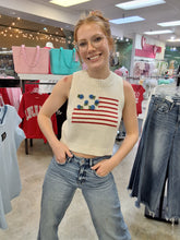 Load image into Gallery viewer, USA FLOWER TANK
