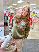 Load image into Gallery viewer, LULU MAC SWEATSHIRT - CAMO GREEN
