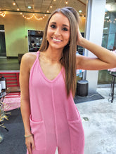 Load image into Gallery viewer, CORDED JUMPSUIT PINK
