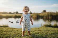 Load image into Gallery viewer, FEATHERED FRIENDS BOYS ROMPER
