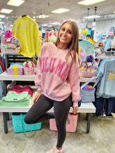 Load image into Gallery viewer, LULU MAC SWEATSHIRT LT PINK/PINK PUFF
