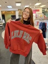 Load image into Gallery viewer, LULU MAC CRIMSON HOUNDSTOOTH
