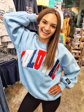 Load image into Gallery viewer, LULU MAC SWEATSHIRT - RED WHITE &amp; BLUE
