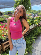 Load image into Gallery viewer, LULU MAC TANK TOP - HOT PINK
