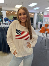 Load image into Gallery viewer, FLAG SWEATER
