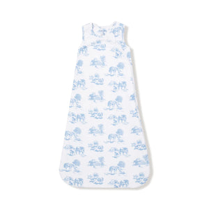 FARM TOILE SLEEPING BAG BLUE