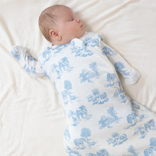 Load image into Gallery viewer, FARM TOILE SLEEPING BAG BLUE
