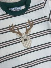 Load image into Gallery viewer, BOYS DEER APPLIQUE ROMPER
