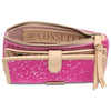CONSUELA SLIM WALLET - BERRY